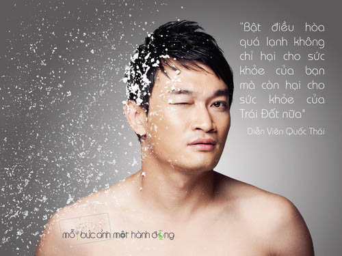 Nghệ sĩ l&agrave;m đại sứ k&ecirc;u gọi bảo vệ m&ocirc;i trường